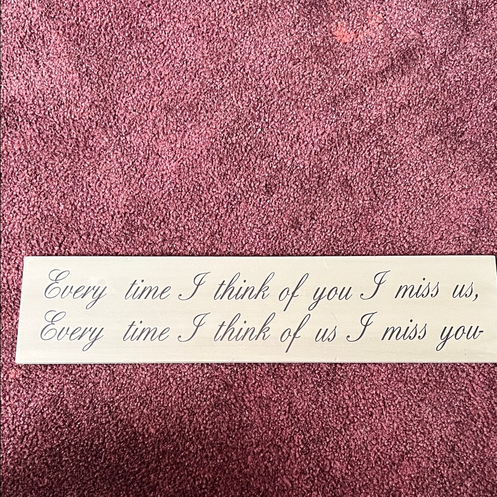 Decorative Quote Plaque